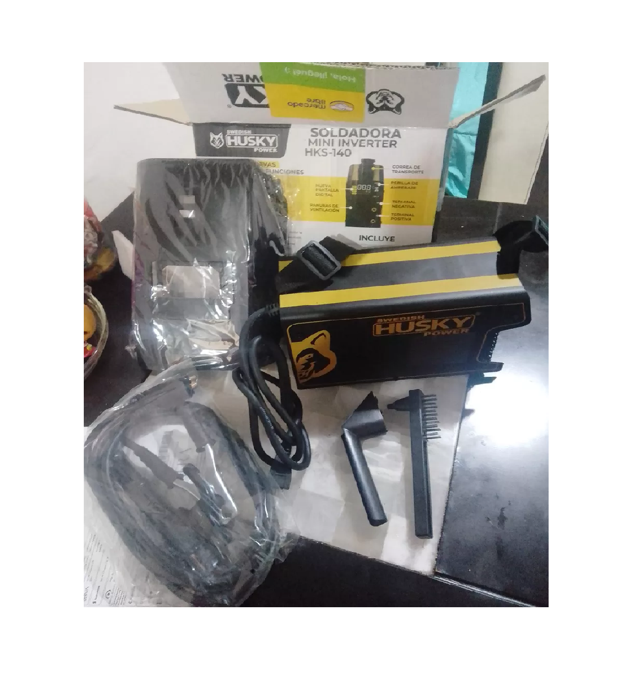 Foto 4 pulgar | Soldadora Inverte Negra y Amarilla 60hz 220v/240v