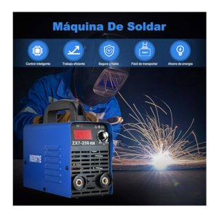 Foto 3 | Soldadora Inverter Machine de Soldar 60hz 110v color Azul