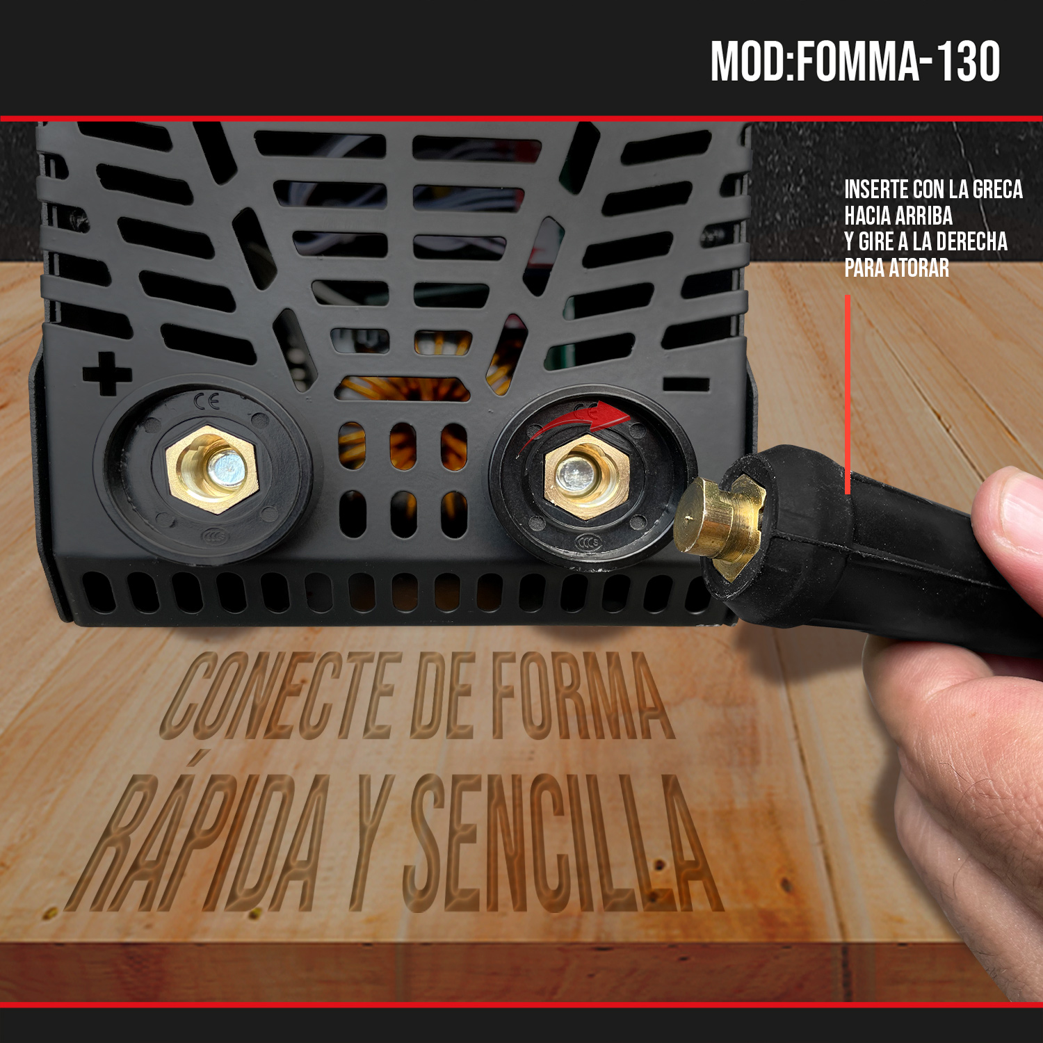 Foto 6 pulgar | Soldadora Inverter Foreman Mma 130 amp 110v Pro + Accesorios