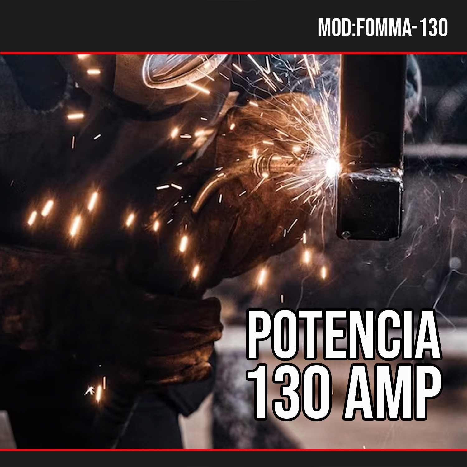 Foto 8 pulgar | Soldadora Inverter Foreman Mma 130 amp 110v Pro + Accesorios