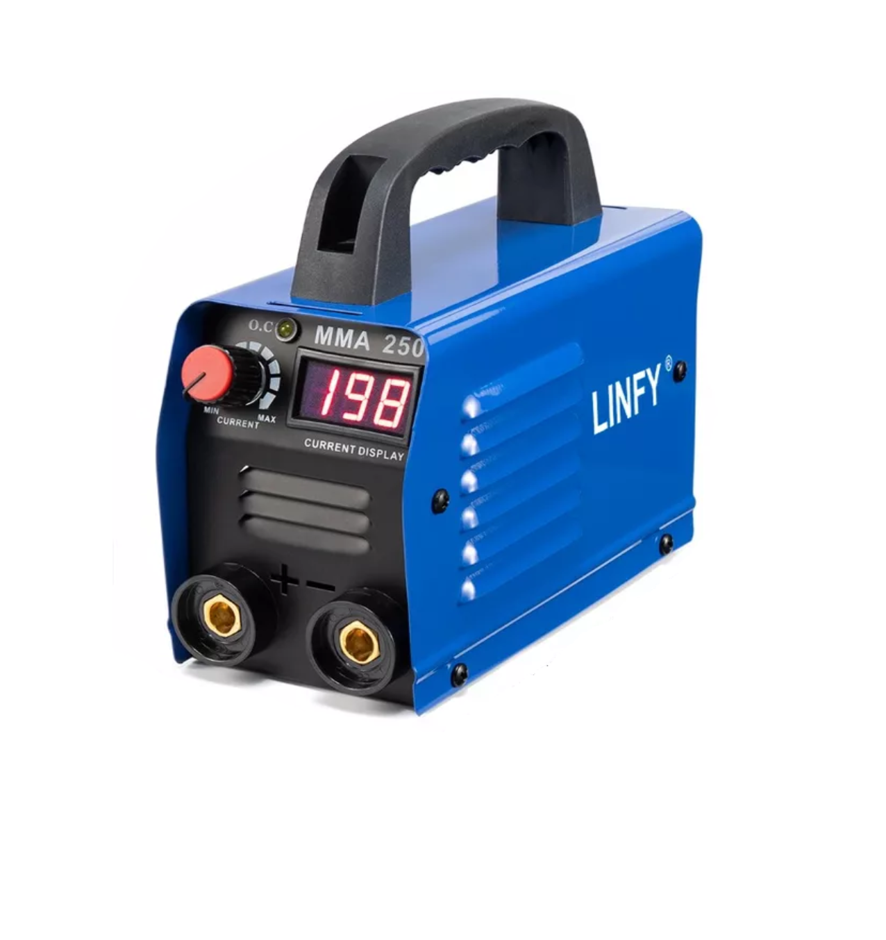 Soldador Inversor Linfy 60 hz 110 v Grado Industrial Portátil Azul