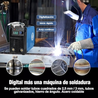 Foto 3 | Soldadora Inverter Mini Tipo Lápiz Eo Safe Imports Esi-12055 Azul