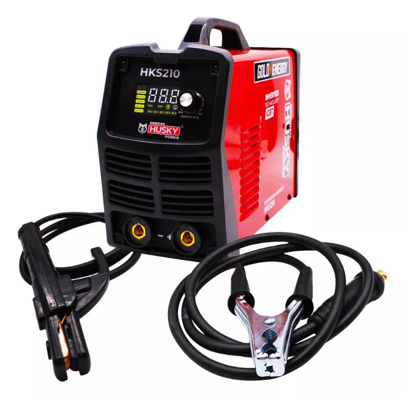 Foto 2 | Soldadora Inversora Husky Hks 210 Bivoltaje 110v/220v 190a Color Rojo Frecuencia 60