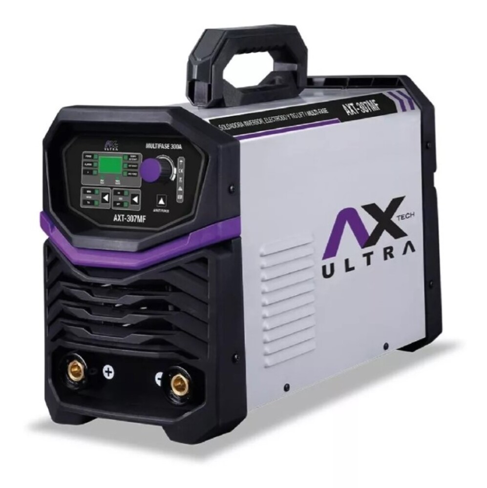 Soldador Inversor Industrial 300 A Axtech Axt-307mf 220/440v