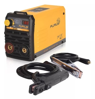Foto 2 | Soldador Inversor Mini Furius Fix181 Ele Y Tig Color Amarillo 180 A 110/220v + 2 Pz Esquina Magnetica 12k
