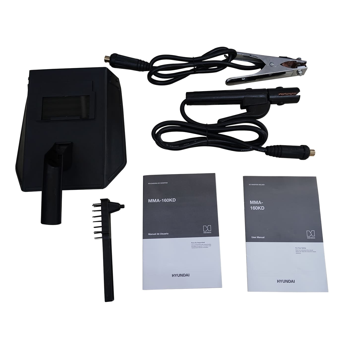 Foto 9 pulgar | Soldadora Inverter Profesional Hyundai Mma/tig Lift Doble Voltaje - Mma-160kd