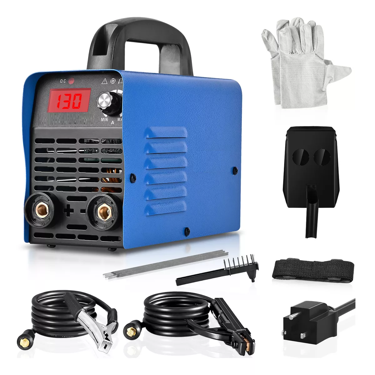 Foto 2 pulgar | Soldadoras Inverter Portátil 110v Inversor Eo Safe Imports ESI-17229 Azul