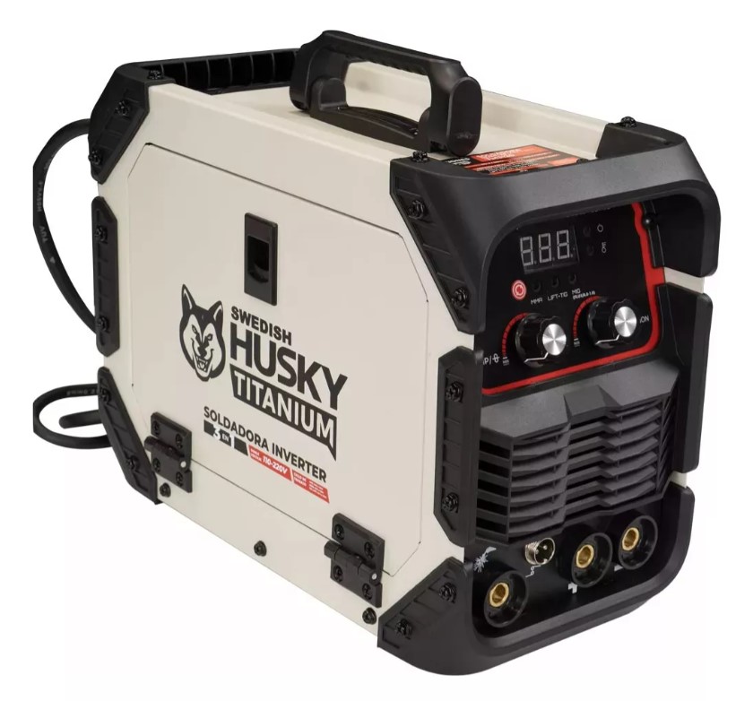 Soldadora Inverter 3 En 1 Tig/mig/mma Swendish Husky 110/220 Volts Sin Gas Color Blanco