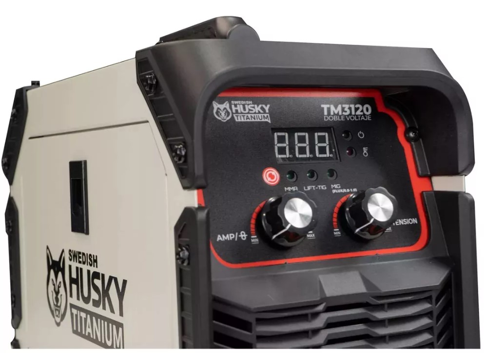 Foto 4 pulgar | Soldadora Inverter 3 En 1 Tig/mig/mma Swendish Husky 110/220 Volts Sin Gas Color Blanco