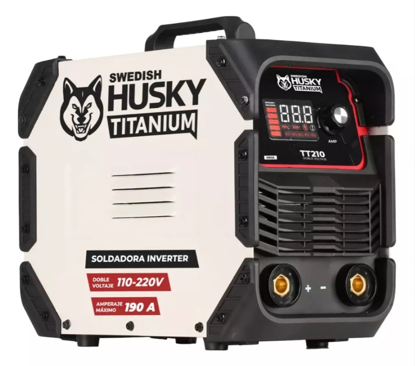 Soldadora Inversora 190a 110/220v Uso Rudo Anti Stick Husky