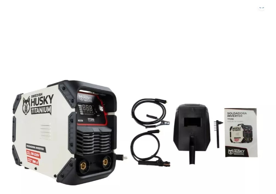 Foto 4 | Soldadora Inversora 190a 110/220v Uso Rudo Anti Stick Husky