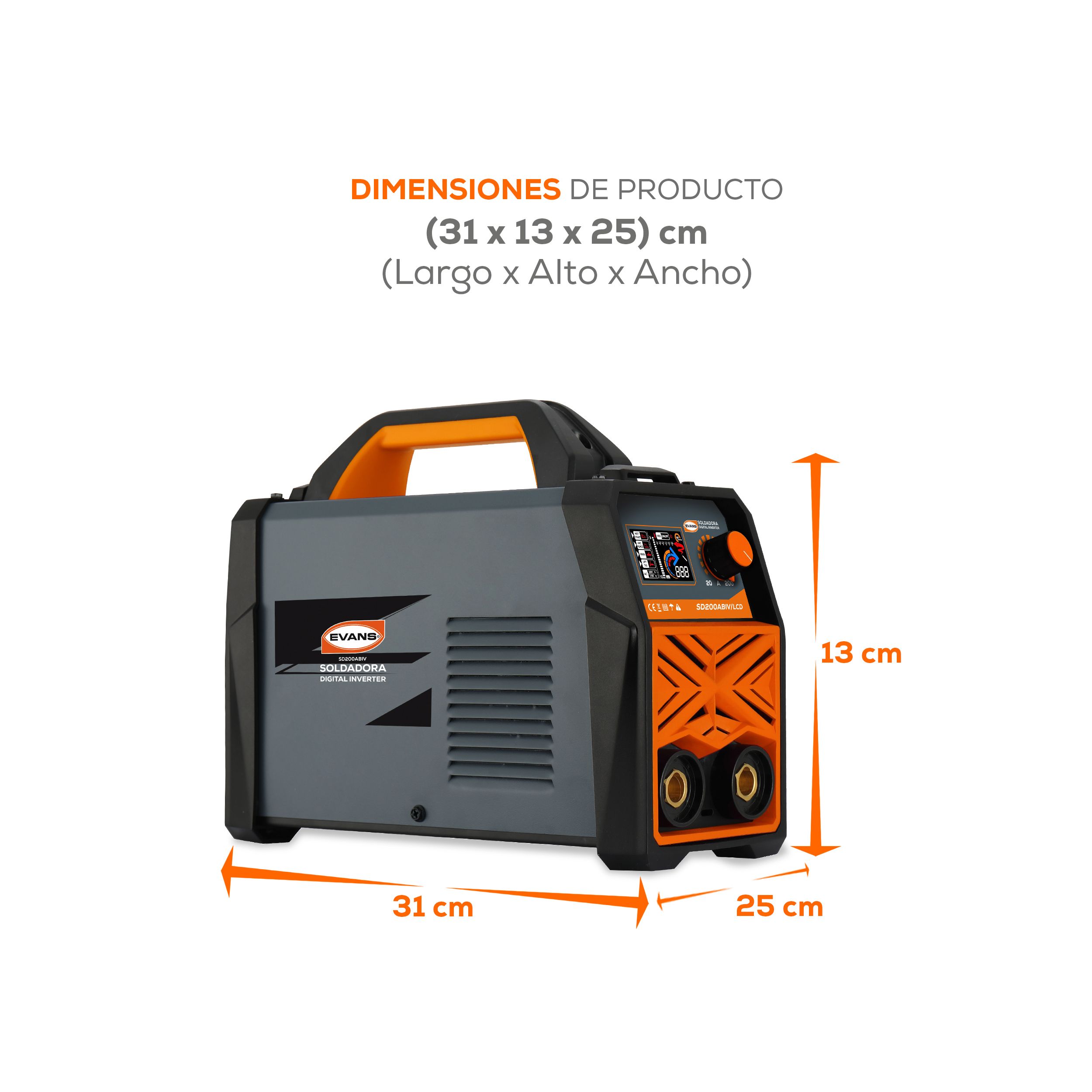 Foto 5 | Soldadora Digital Inverter 200a Bivoltaje 110/220 Vca