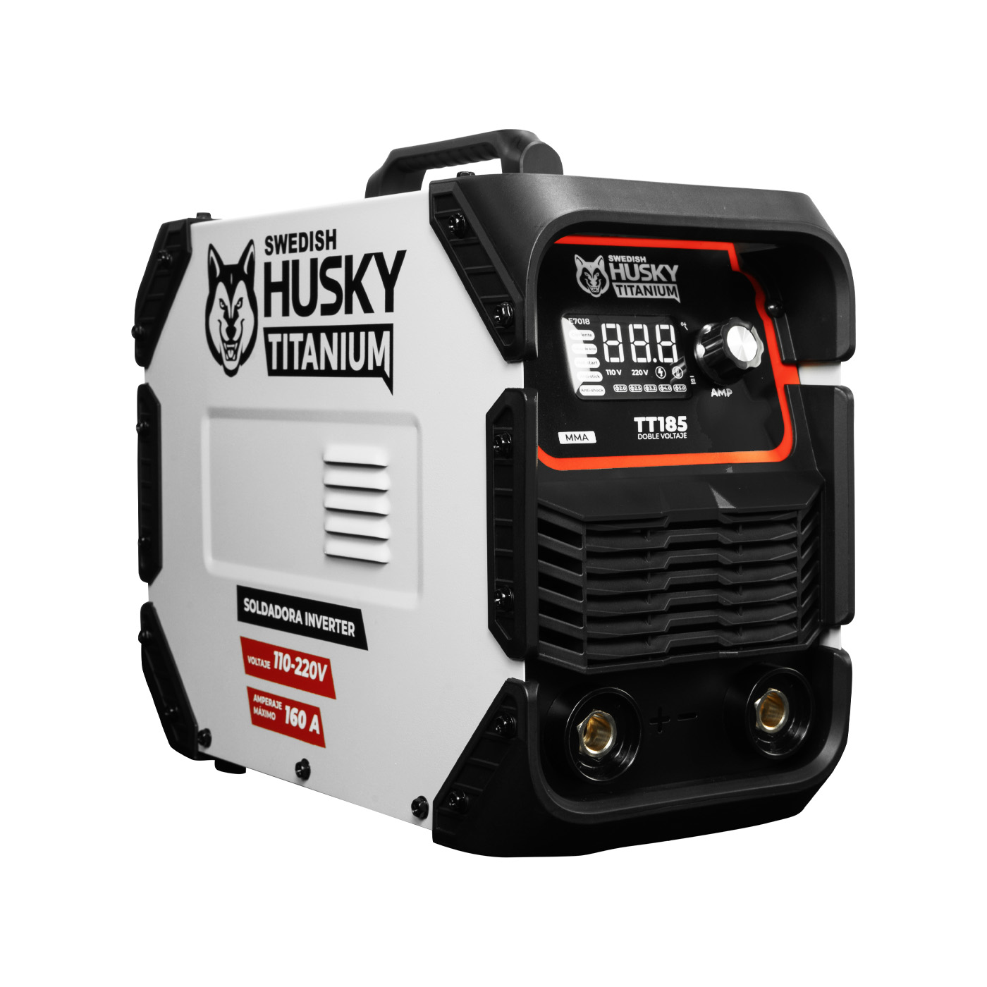 Foto 5 pulgar | Soldadora Inverter Profesional Swedish Husky Titanium Doble Voltaje - Tt185