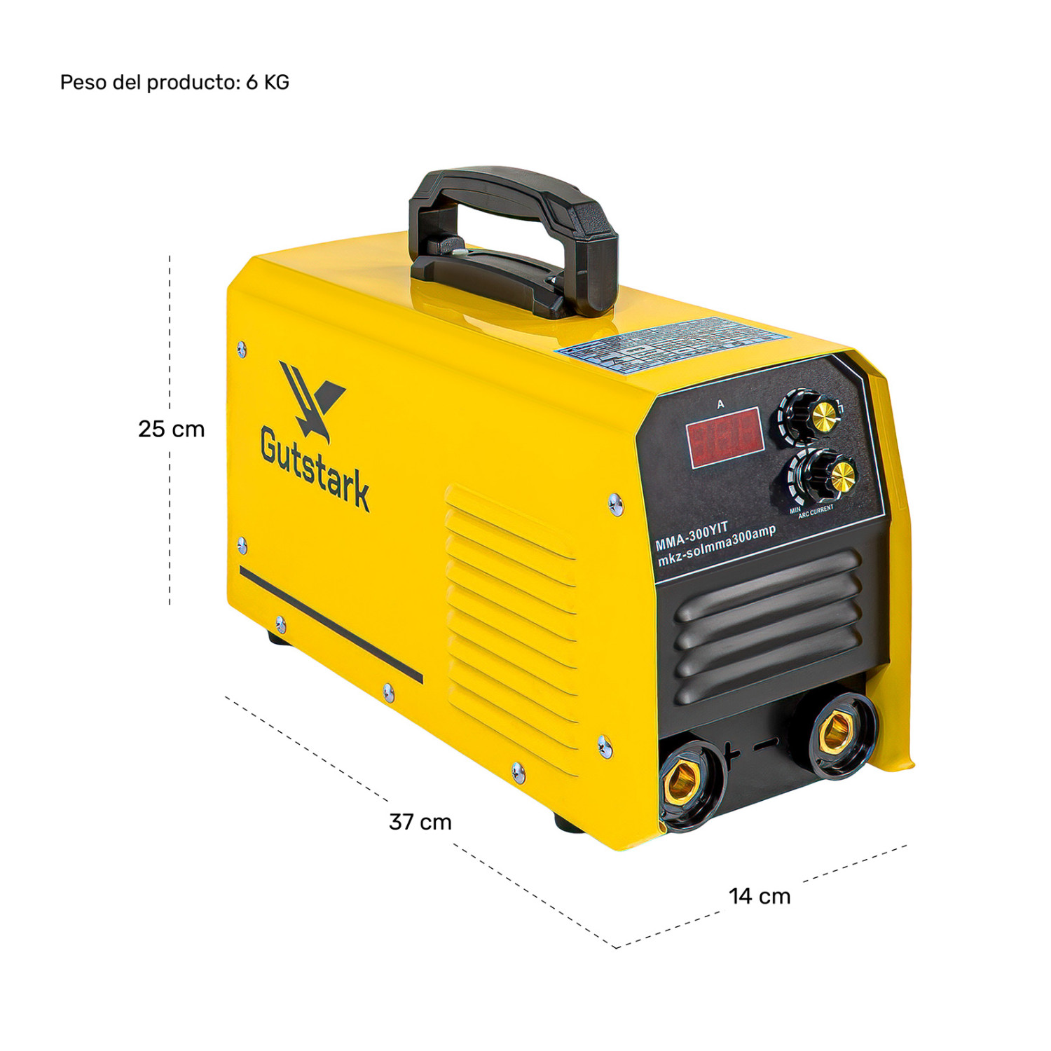 Foto 7 pulgar | Soldadora Igbt Inverter 300amp Industrial Profesional 110v Gutstark Home