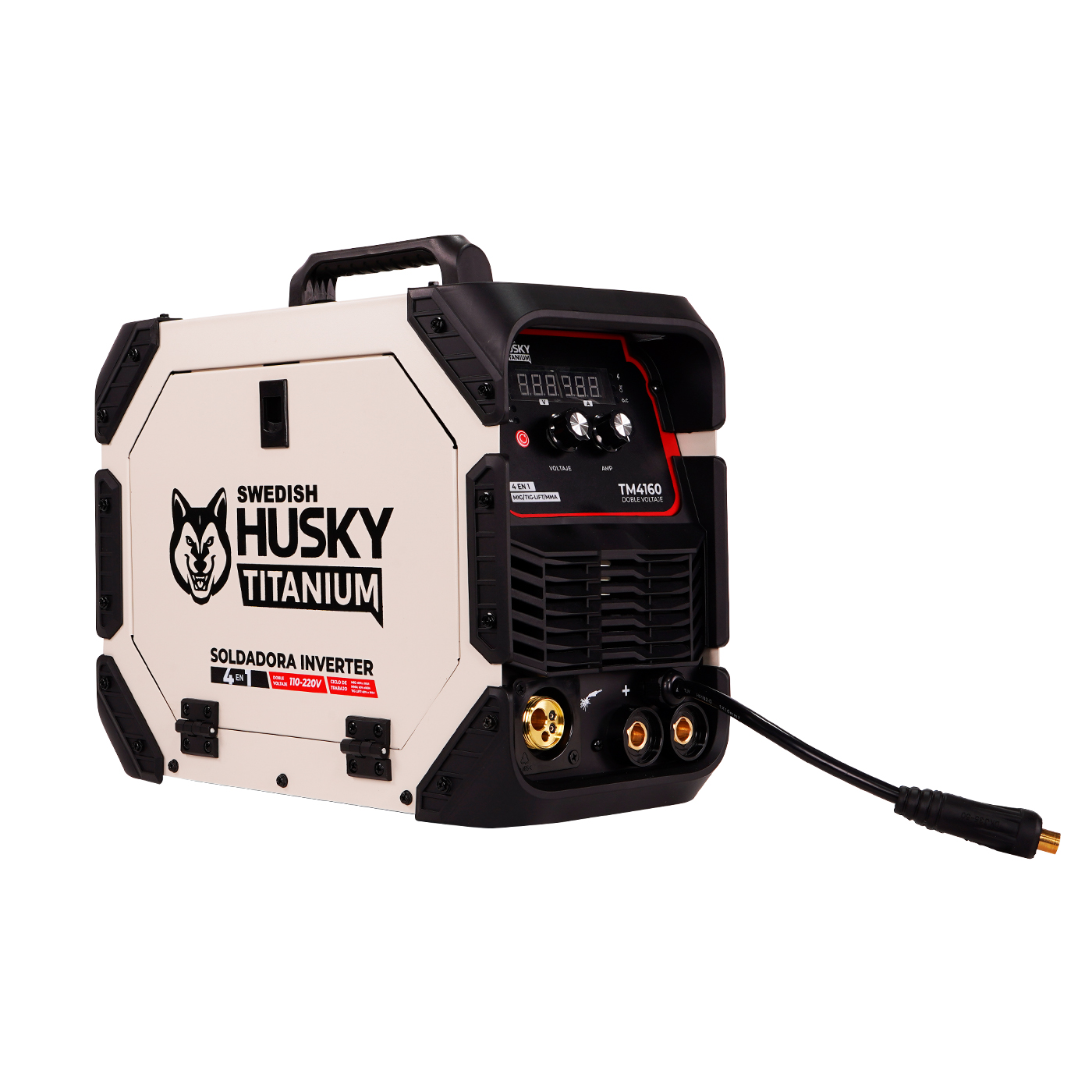 Foto 2 pulgar | Soldadora Inverter Profesional 4 En 1 Swedish Husky Titanium 110v-220v/160a – Tm4160