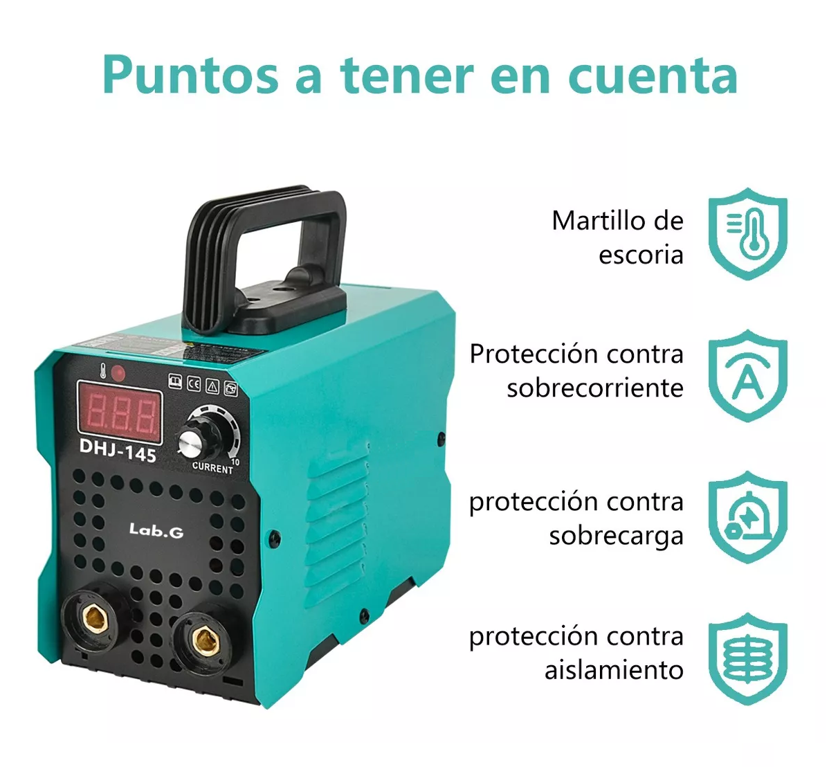 Foto 3 pulgar | Mini Soldadora Lab.g Maquina Soldar Inverter Portatil Inversores, Verde