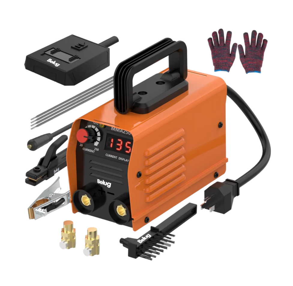 Foto 2 pulgar | Soldadora Inverter Máquina De Soldar 60hz 110v Inversor Naranja Belug
