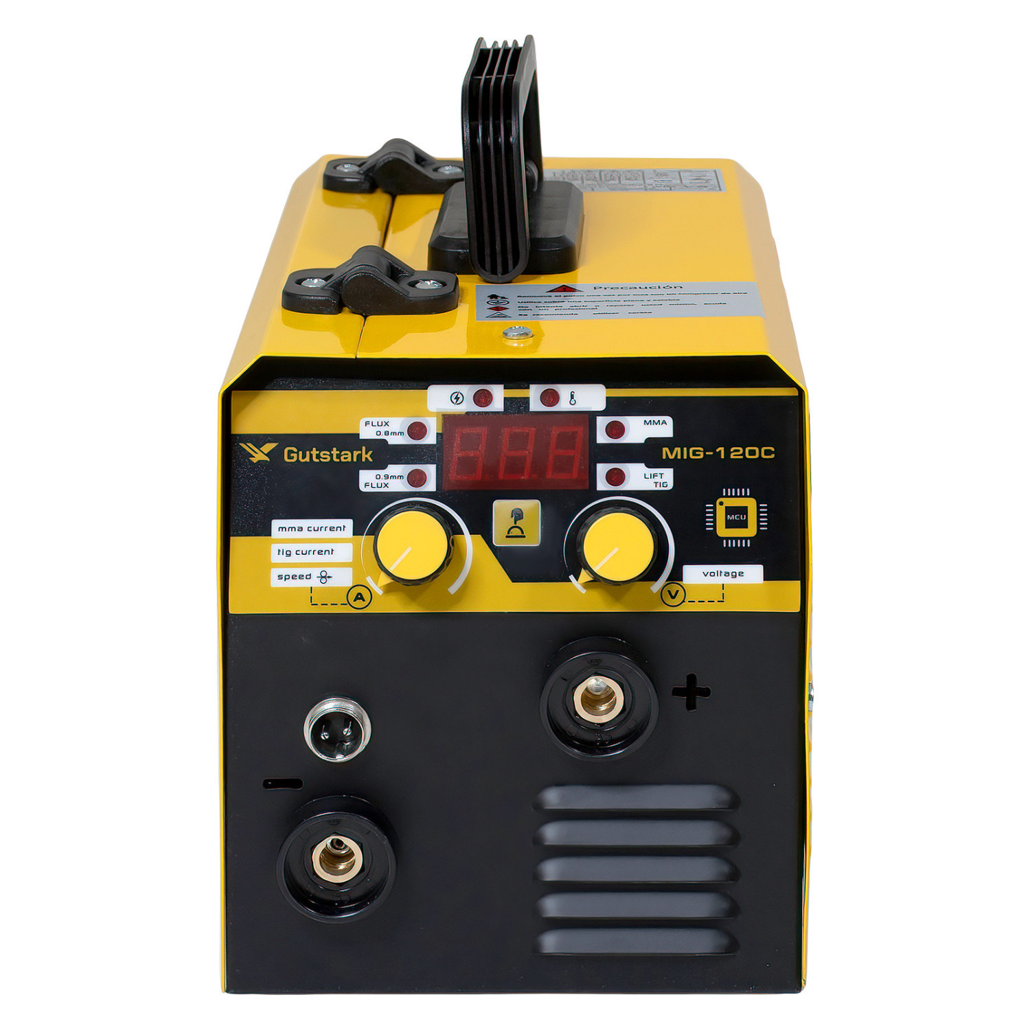 Foto 4 pulgar | Soldadora Microalambre 120a Inverter Igbt Mma Mig 110-220v Gutstark Home