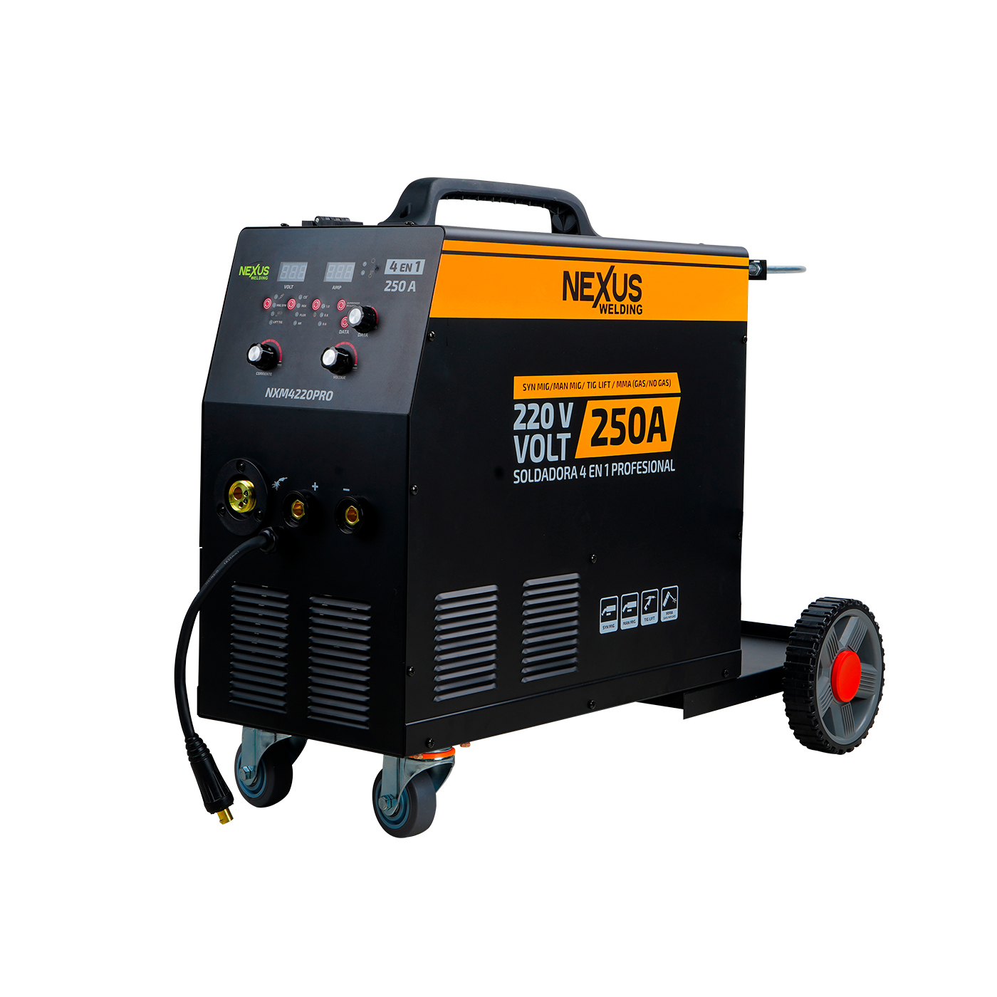 Foto 1 | Soldadora Inverter Profesional Nexus Welding 220v/250a 4 En 1 – Nmx4220pro