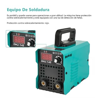 Foto 5 | Mini Soldadora Maquina Soldar Inverter Portátil Inversores, Belug Verde