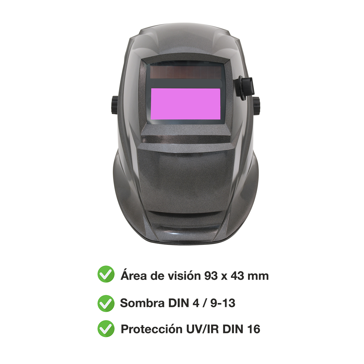 Foto 5 pulgar | Kit Soldadora Infra Arctron 130 + Careta + Guantes