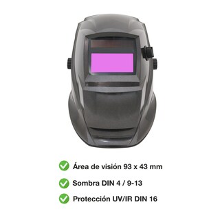 Foto 4 | Kit Soldadora Infra Arctron 130 + Careta + Guantes