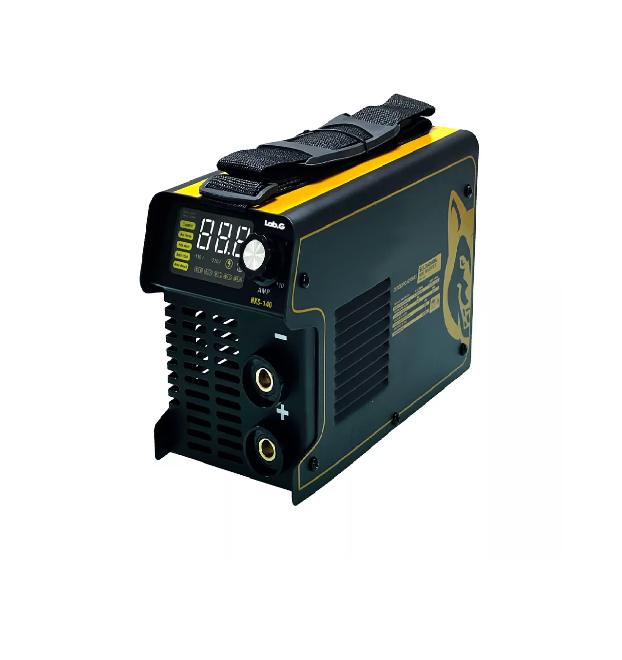Soldadora Inverter Lab.g Negra Y Amarilla 60hz 110v/220v