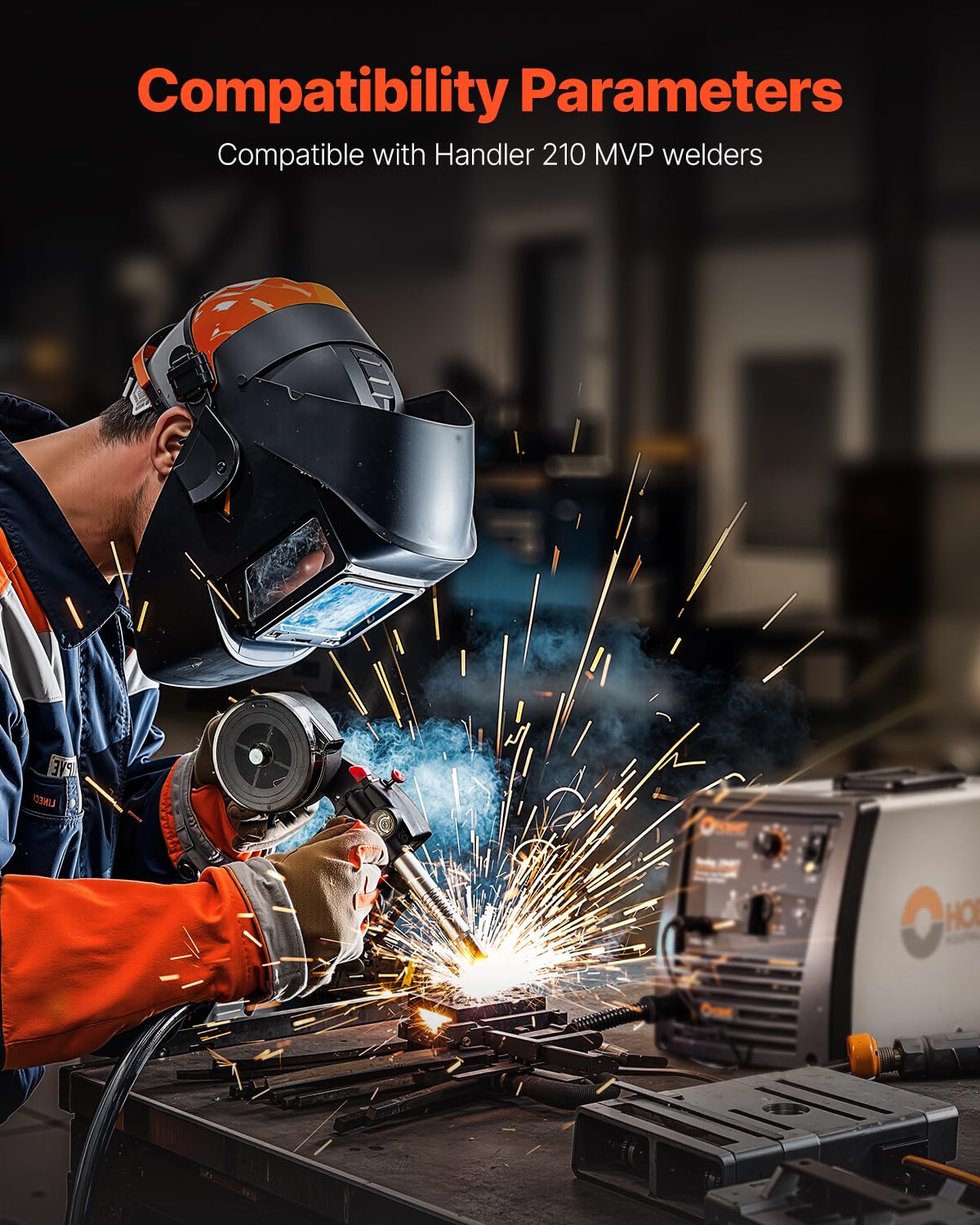 Foto 2 | Cable Spool Gun Vevor De 100 Amperios Y 10 Pies Para Hobart Handler 210 Mvp - Venta Internacional.