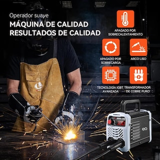 Foto 2 | Soldadora Inverter Máquina De Soldar Portátil 300a Inversor Eo Safe Imports Esi-19534 Multicolor