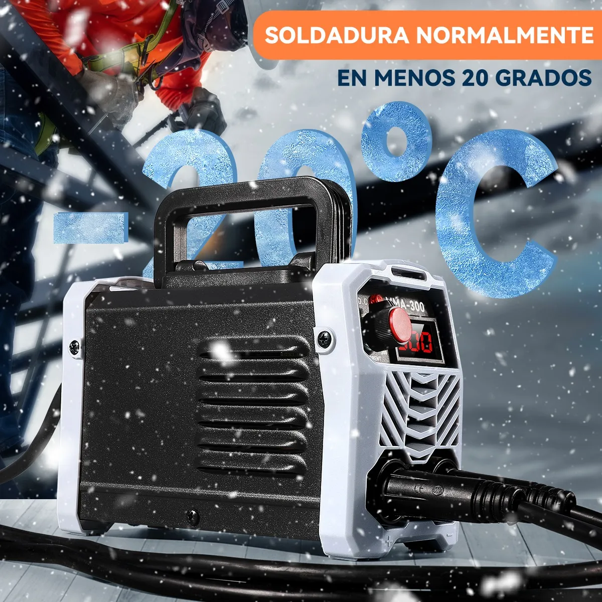 Foto 4 pulgar | Soldadora Inverter Máquina De Soldar Portátil 300a Inversor  Eo Safe Imports Esi-19534 Multicolor