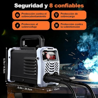 Foto 4 | Soldadora Inverter Máquina De Soldar Portátil 300a Inversor Eo Safe Imports Esi-19534 Multicolor