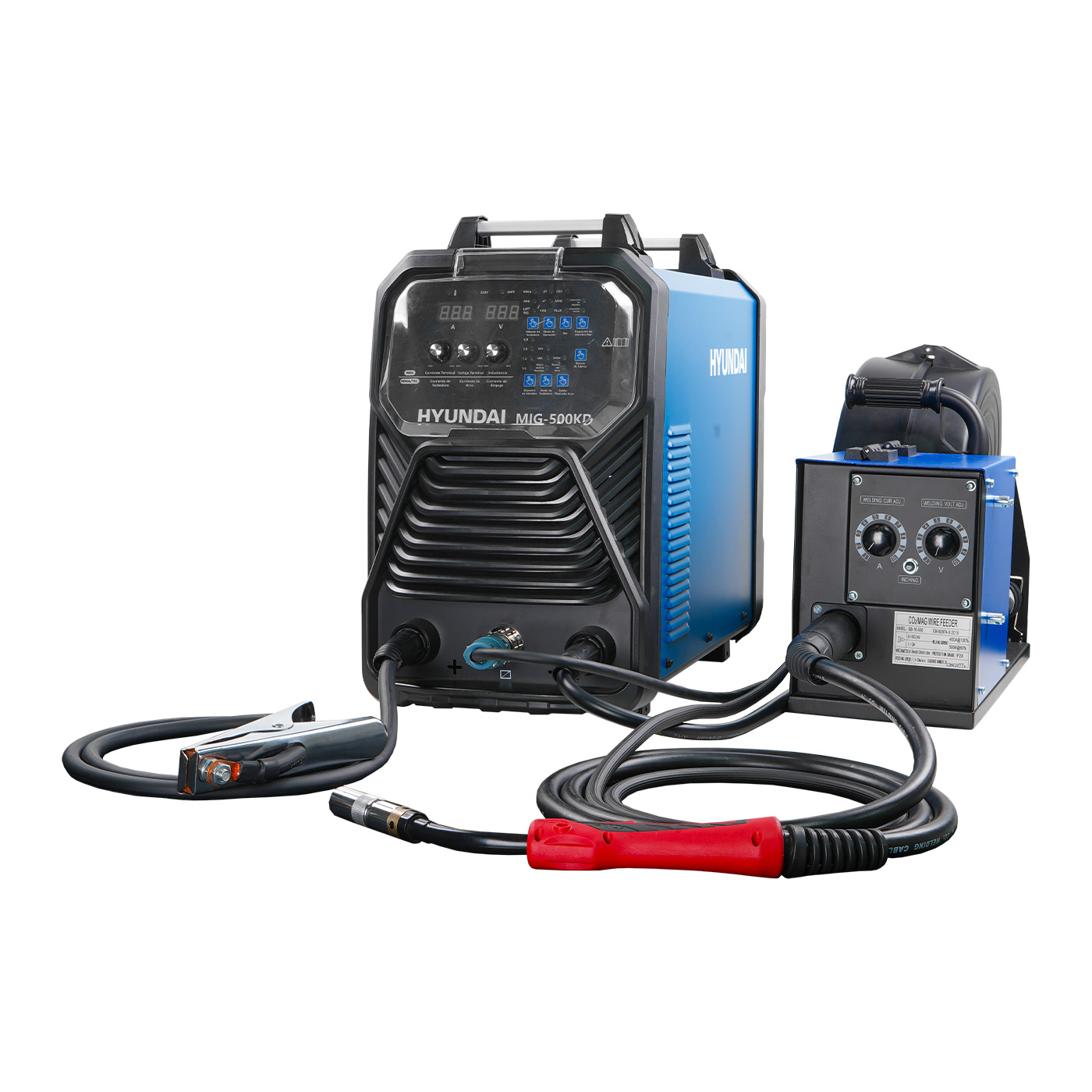 Foto 2 pulgar | Soldadora Inverter Uso Industrial Hyundai (mma/mig) 220v/440v 500a – Mig-500kd