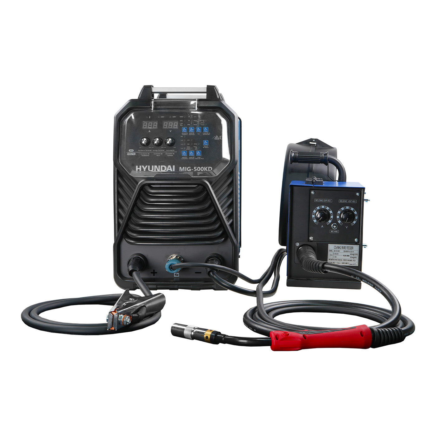 Foto 3 pulgar | Soldadora Inverter Uso Industrial Hyundai (mma/mig) 220v/440v 500a – Mig-500kd