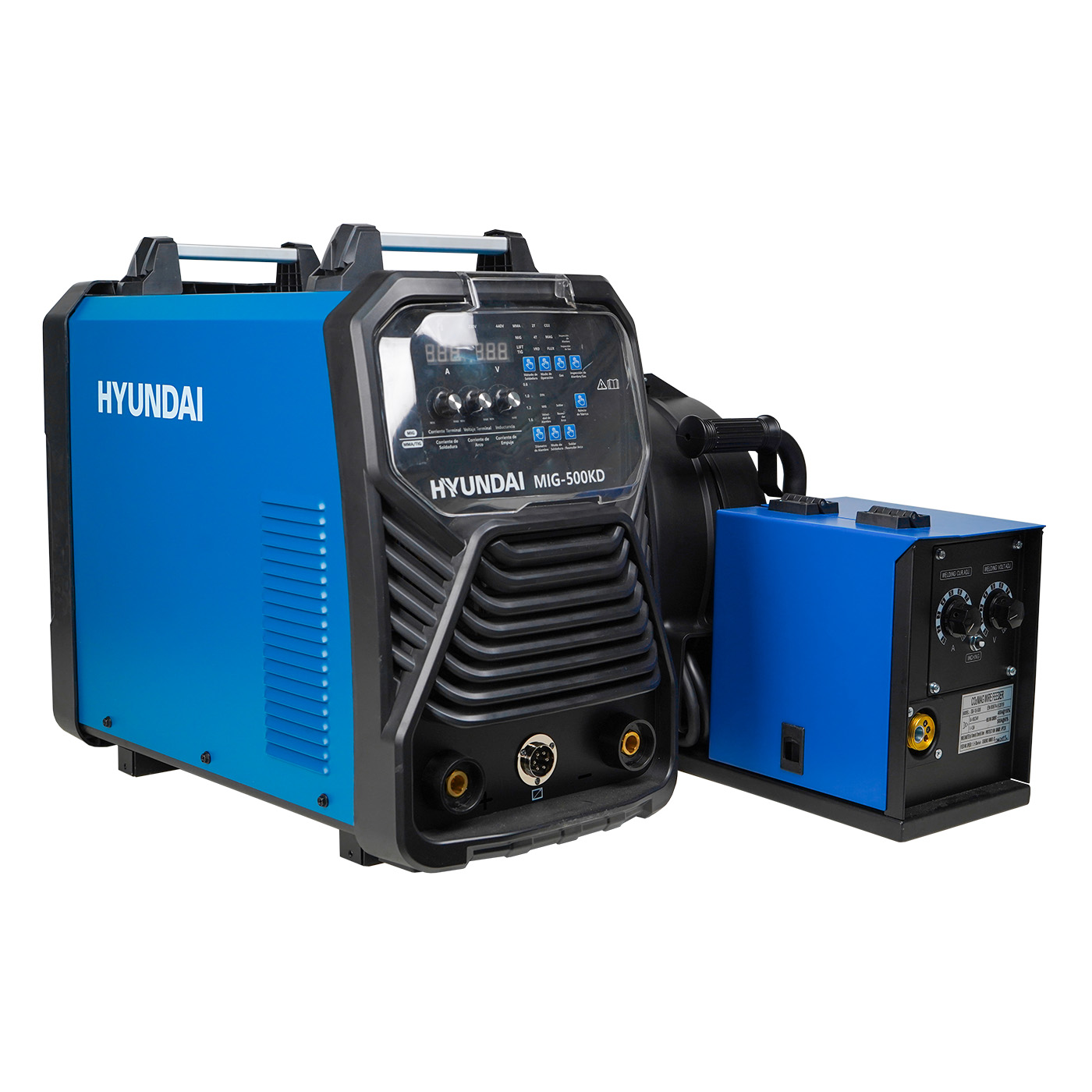 Foto 7 pulgar | Soldadora Inverter Uso Industrial Hyundai (mma/mig) 220v/440v 500a – Mig-500kd