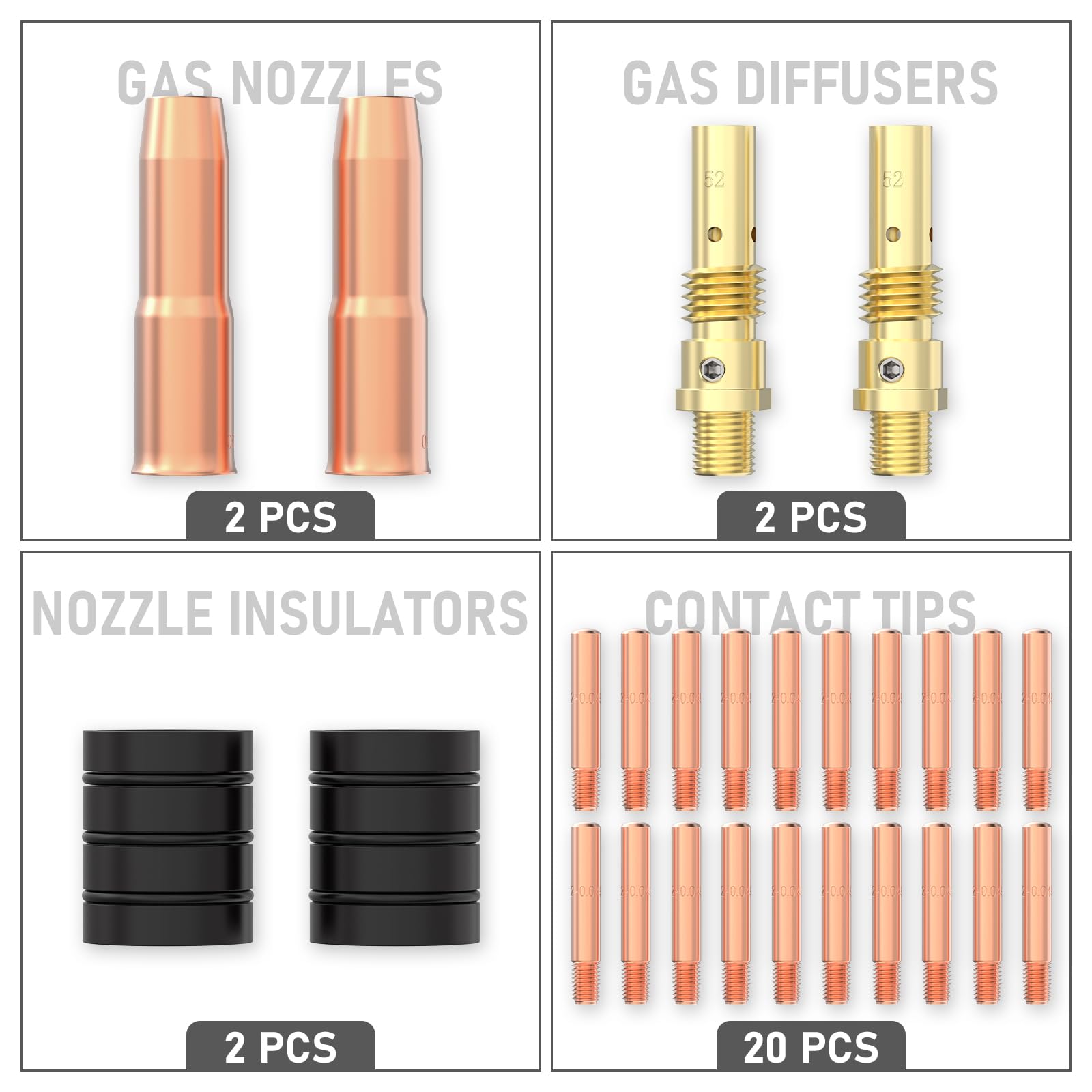 Foto 7 pulgar | Kit De Pistola De Soldadura Mig Yeswelder Para Lincoln Magnum 200/250 - Venta Internacional.