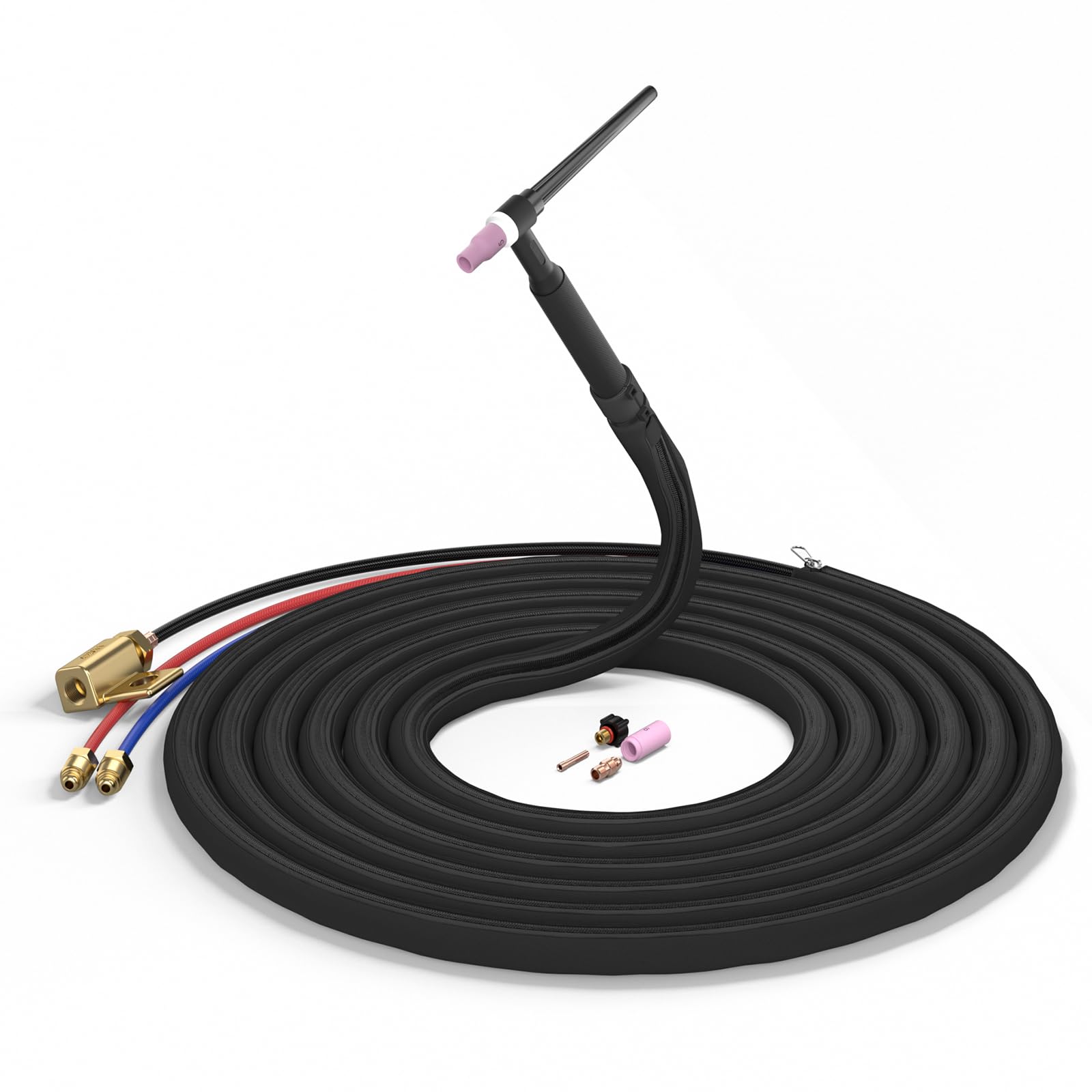 Antorcha De Soldadura Tig Yeswelder Wp-20f, Cable De 250 A, 8 M, Refrigerado Por Agua - Venta Internacional.