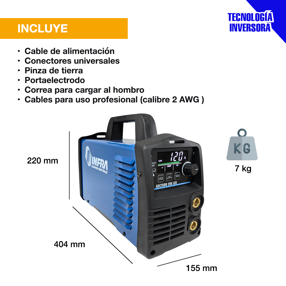 Foto 4 | Soldadora Arctron 200 Lcd