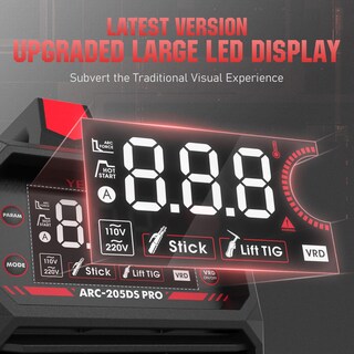 Foto 3 | Palo Para Soldar Yeswelder 205a Con Elevador Tig 110 V/220 V 3,8 Kg - Venta Internacional.