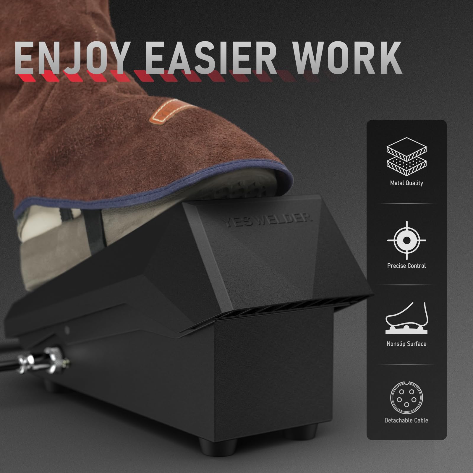 Foto 3 pulgar | Pedal De Control De Amplificador Tig Welding Yeswelder Tig-200p - Venta Internacional.