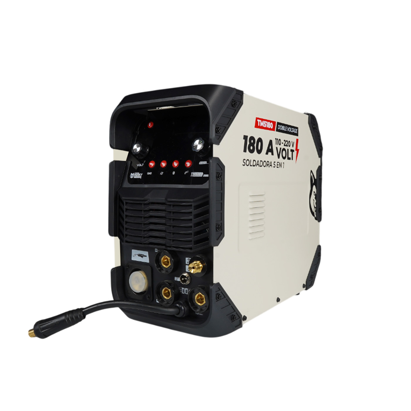 Foto 2 pulgar | Soldadora Inverter Profesional 5 En 1 (mig-mma-tig Lift Y Cortador De Plasma) Swedish Husky Titanium 110v-220v-tm5180
