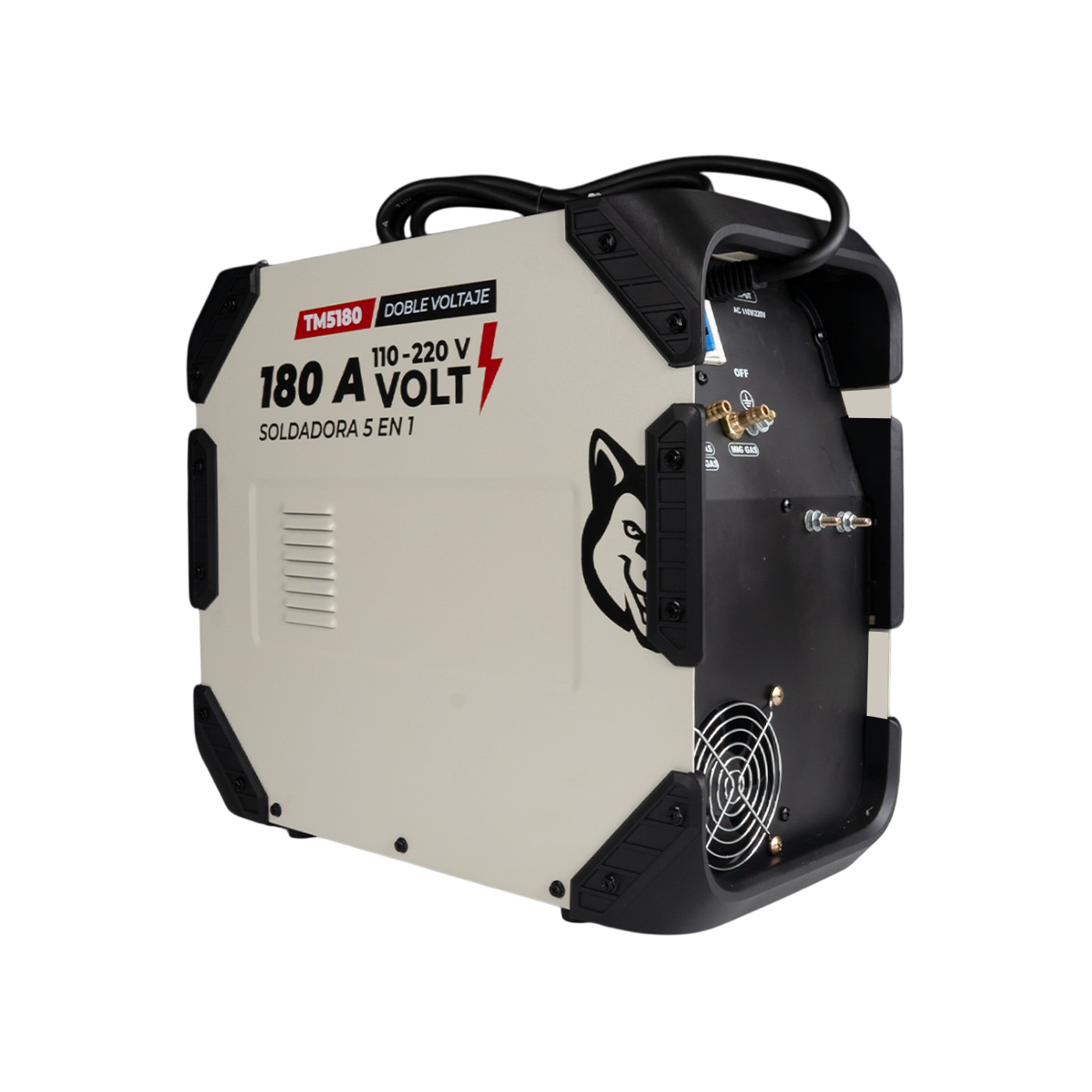 Foto 8 pulgar | Soldadora Inverter Profesional 5 En 1 (mig-mma-tig Lift Y Cortador De Plasma) Swedish Husky Titanium 110v-220v-tm5180