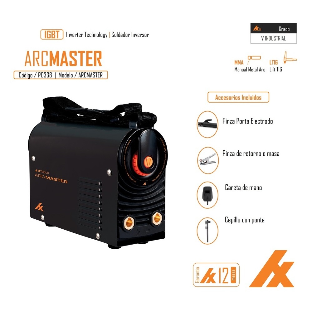Foto 6 | Soldadora Inversora Xtools Arcmaster 200a 110/220v 60hz