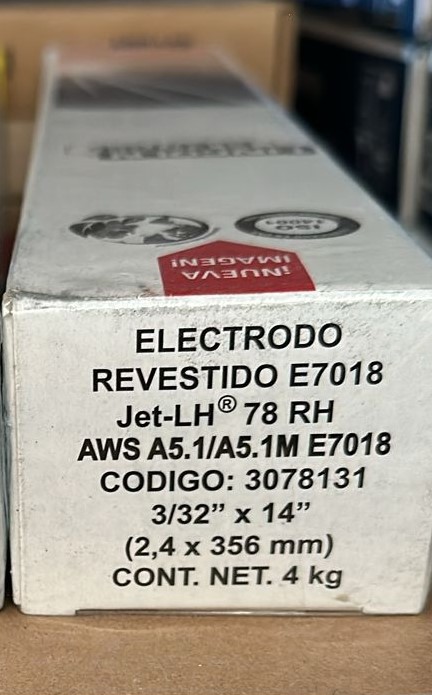 Foto 3 pulgar | Electrodo Lincoln Electric Jetweld Lh78rh en 1/8 Caja 4 Kilos