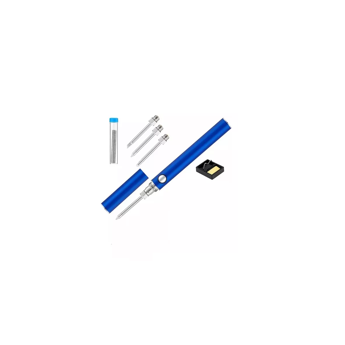 Kit De Soldador Inalámbrico Usb Herramienta Electricas Cautin Eo Safe Imports Esi-17195 Azul