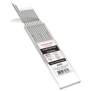 Foto 1 | Electrodo De Tungsteno Para Soldadura Tig Yeswelder Con Un 0,8% De Circonio, 1/8 X 175 Mm, Paquete De 10 - Venta