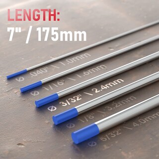 Foto 3 | Electrodo De Tungsteno Para Soldadura Tig Yeswelder 2% Lantanado 3,2 Mm - Venta Internacional.