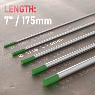 Foto 4 | Electrodo De Tungsteno De Soldadura Tig Yeswelder Pure Tungsten 1.6 Mm - Venta Internacional.
