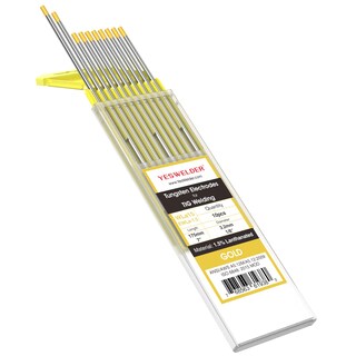 Foto 1 | Electrodo De Tungsteno Para Soldadura Tig Yeswelder 1,5% Lantanado 1/8x7 - Venta Internacional.