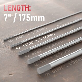 Foto 4 | Electrodo De Tungsteno Para Soldadura Tig Yeswelder, 2% Ceriado, 1,6 Mm X 175 Mm, Paquete De 10 - Venta Internacional.