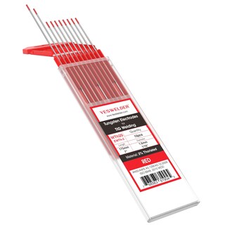Foto 1 | Electrodo De Tungsteno Para Soldadura Tig Yeswelder 2% Toriado 1,6 Mm - Venta Internacional.